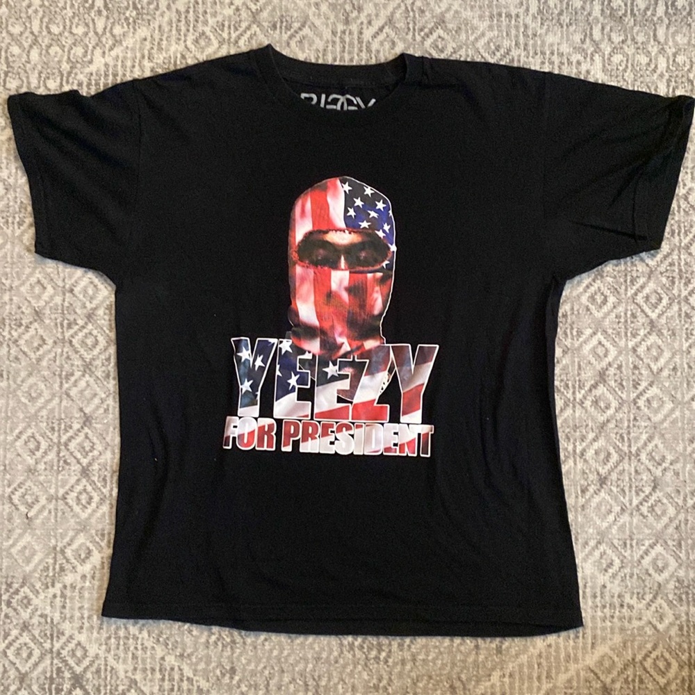 BIGGY THREADS Mens Yeezy for President tee